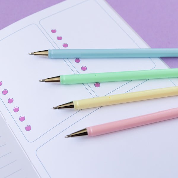 Pentel Milky Gel Pens-Pens-Pentel-Pastel Blue