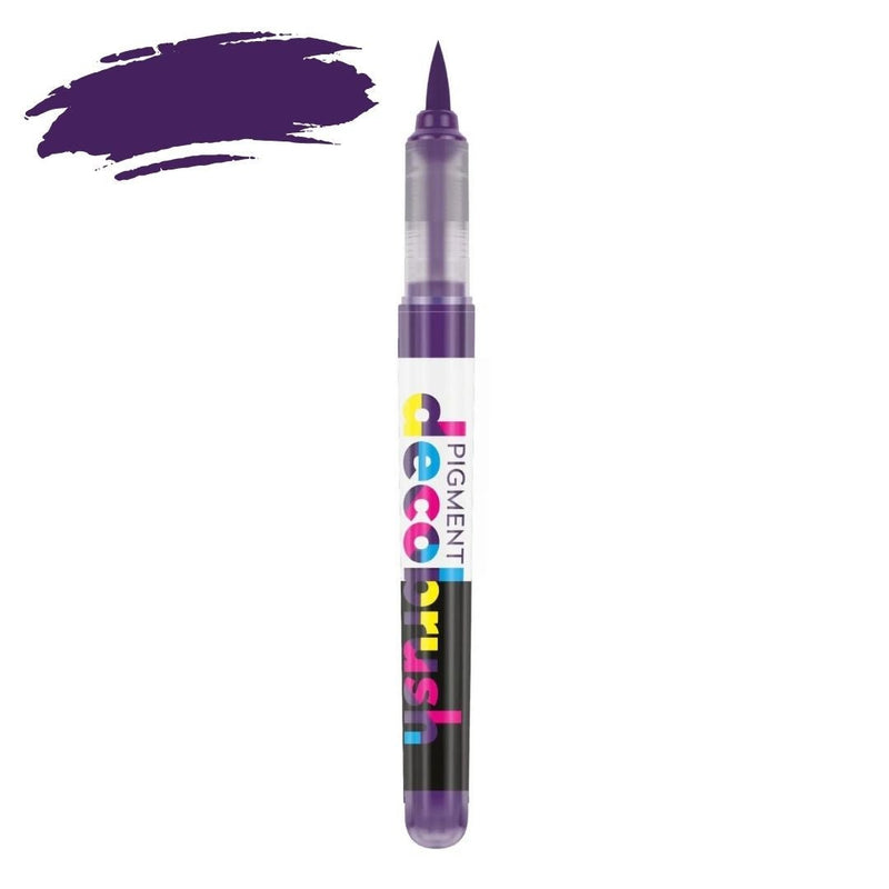 Karin Pigment Decobrush Opaque Brush Markers-Pens-Karin-Plum