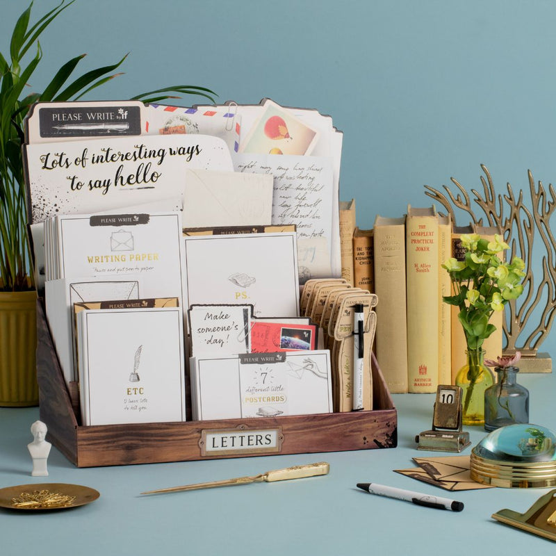 P.S. Notecard and Evenlope - Please Write-Letter Writing Set-If-