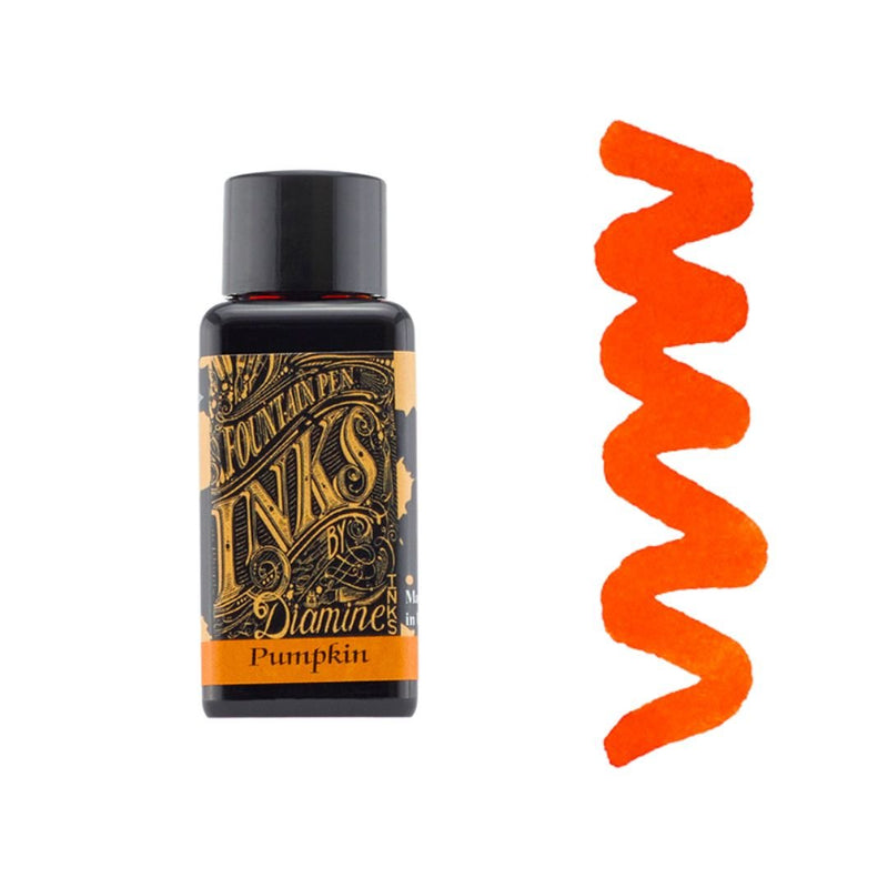 Oranges & Yellows Diamine Fountain Pen Inks 30ml-Fountain Pen Inks-Diamine-Pumpkin