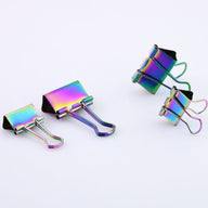 Rainbow Binder Clips - Under the Rowan Trees - Under the Rowan Trees