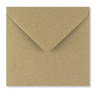 Recycled Kraft Envelope Square 155mm - Under the Rowan Trees - Under the Rowan Trees
