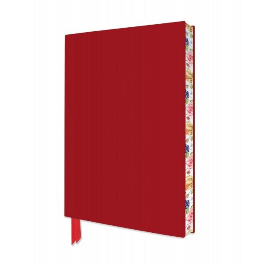 Red A5 Lined Softcover Journal - Flame Tree - Notebooks - Under the Rowan Trees