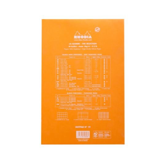 Rhodia A4 Dot Pad - Rhodia - Under the Rowan Trees