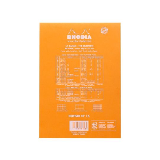 Rhodia A5 Dot Pad - Rhodia - Under the Rowan Trees