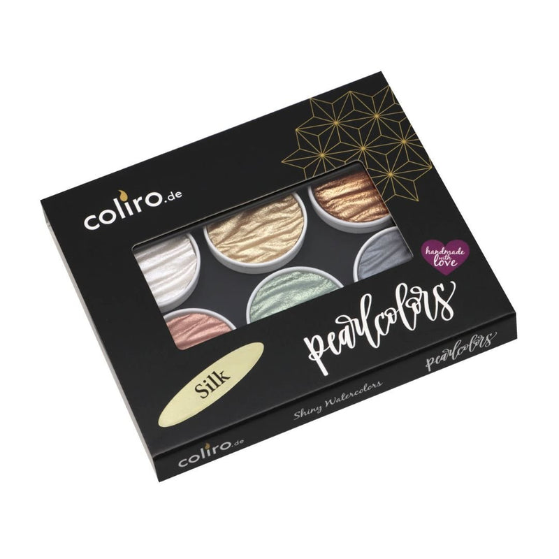 Silk Coliro Pearlcolors Set of Six-Calligraphy Inks-Coliro-