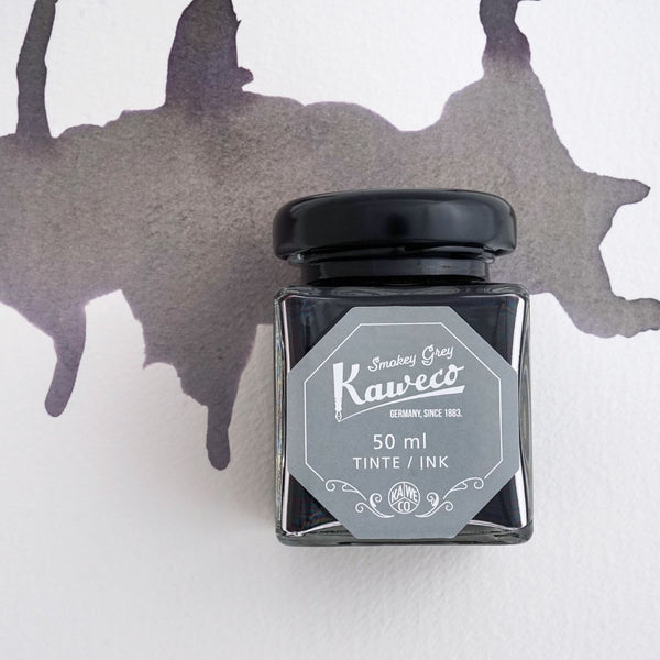 Kaweco Bottled Fountain Pen Ink 50ml-Fountain Pen Inks-Kaweco-Smokey Grey