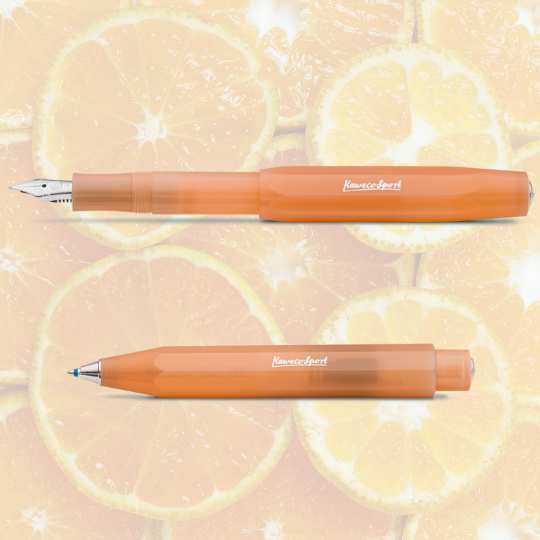 Soft Mandarine Frosted Sport Clutch 3.2 mm Pencil - Kaweco - Pencils - Under the Rowan Trees