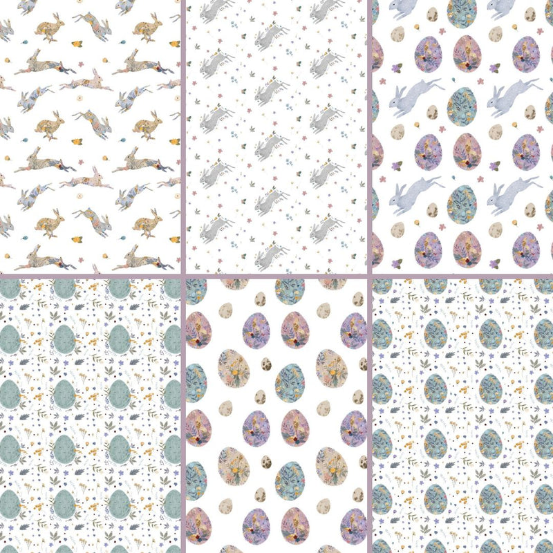 Spring Scrapbook Paper Digital Download-Digital Downloads-Under the Rowan Trees-