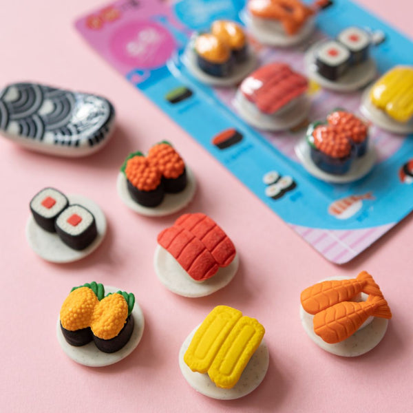 Sushi Eraser Set-Erasers-Under the Rowan Trees-