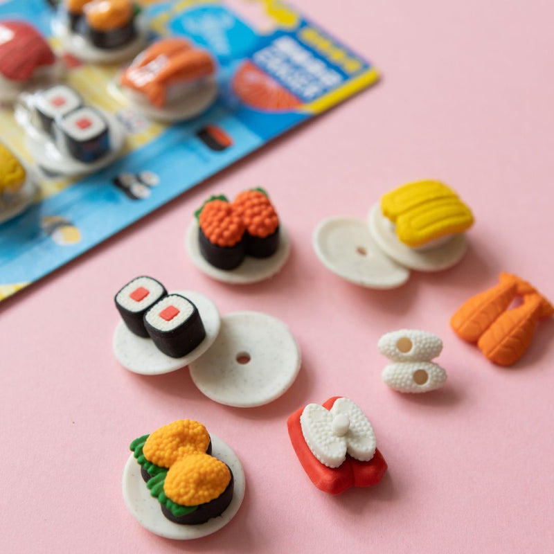 Sushi Eraser Set-Erasers-Under the Rowan Trees-