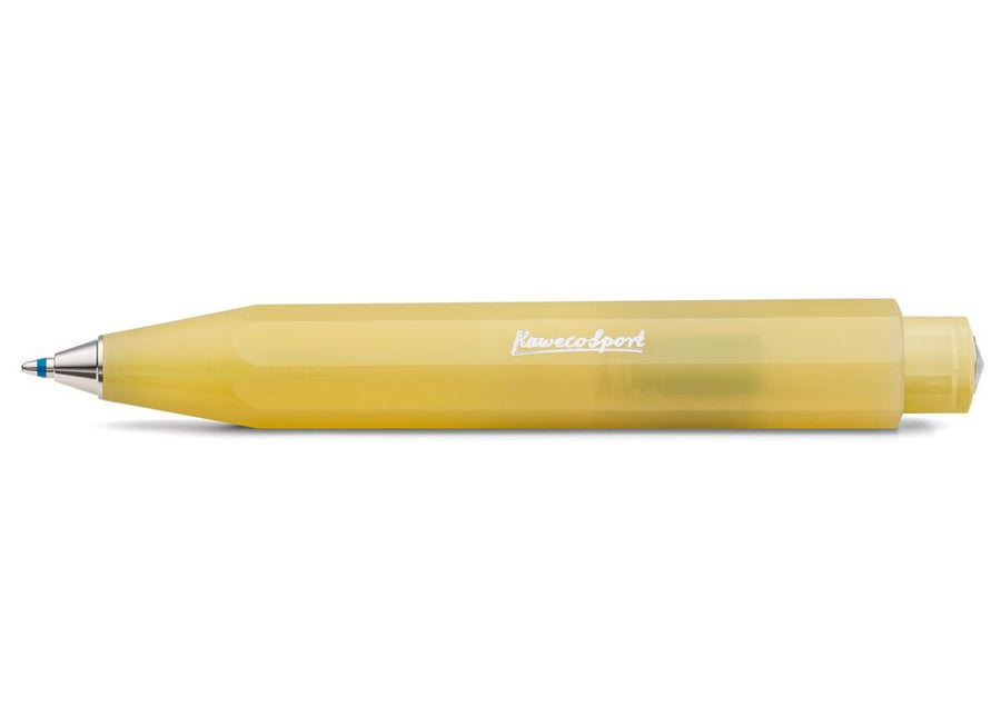 Sweet Banana Frosted Sport Ballpoint Pen - Kaweco - Pens - Under the Rowan Trees