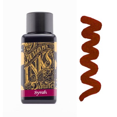 Syrah Diamine Fountain Pen Ink 30ml - Diamine - Under the Rowan Trees