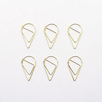 Teardrop Paperclips - Gold - Under the Rowan Trees - Under the Rowan Trees