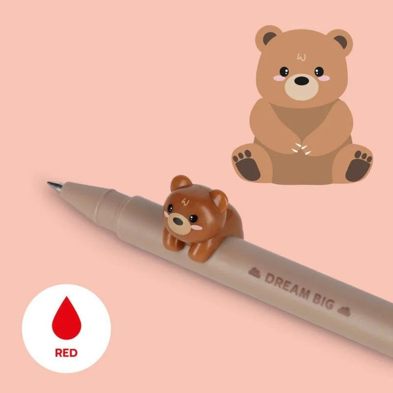 Gel Pen - Lovely Friends - Legami-Pens-Legami-Teddy Bear