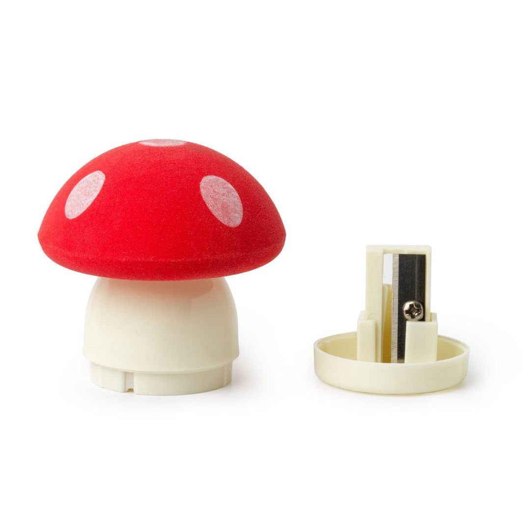 Toadstool Eraser with Sharpener - Legami - Under the Rowan Trees