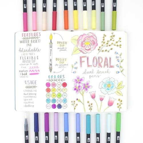 Tombow ABT Dual Brush Pen-Pens-Tombow-Black