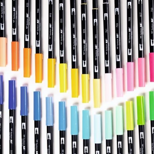 Tombow ABT Dual Brush Pen-Pens-Tombow-Black