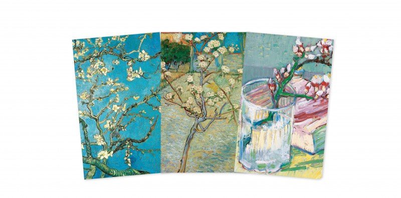 Van Gogh Blooms Mini Notebook Collection - Flame Tree - Notebooks - Under the Rowan Trees