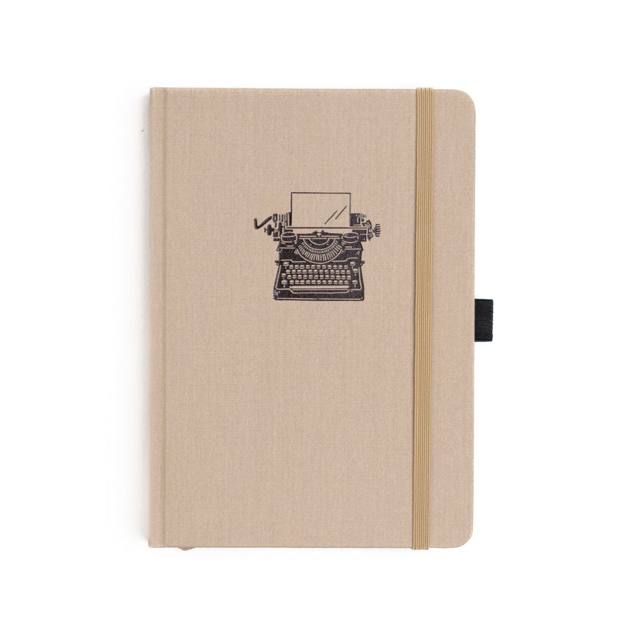 Vintage Typewriter A5 Dotted Journal - Archer & Olive - Notebooks - Under the Rowan Trees