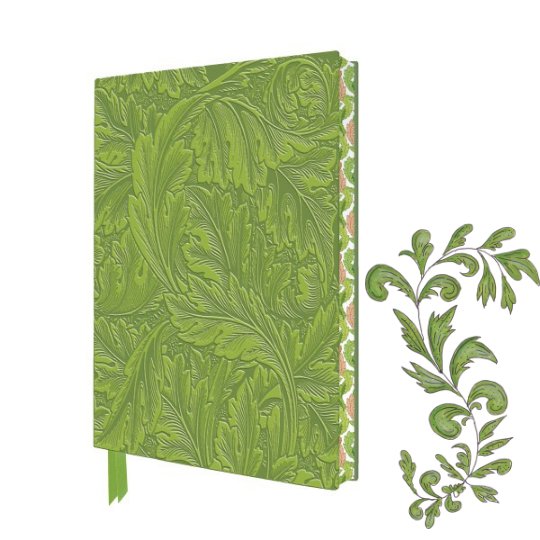 William Morris: Acanthus Lined Notebook - Flame Tree - Notebooks - Under the Rowan Trees