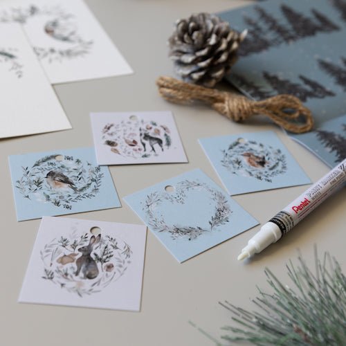 Winter Gift Wrap & Tags - Under the Rowan Trees - Under the Rowan Trees
