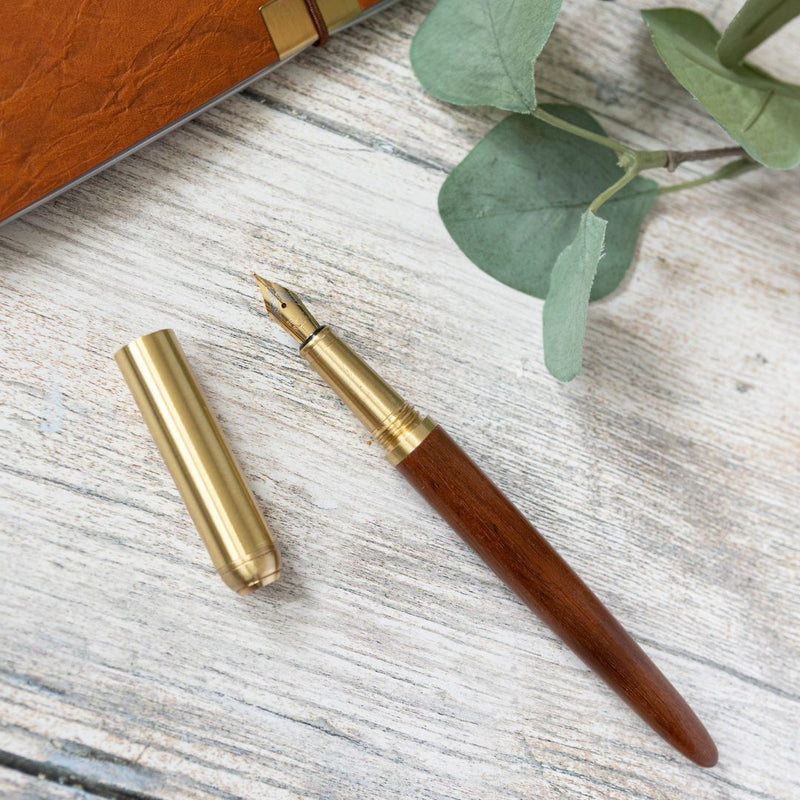 Wooden Fountain Pen-Pens-Under the Rowan Trees-