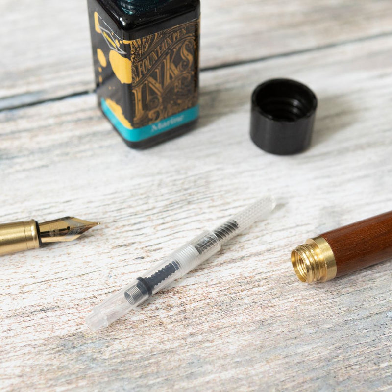 Wooden Fountain Pen-Pens-Under the Rowan Trees-
