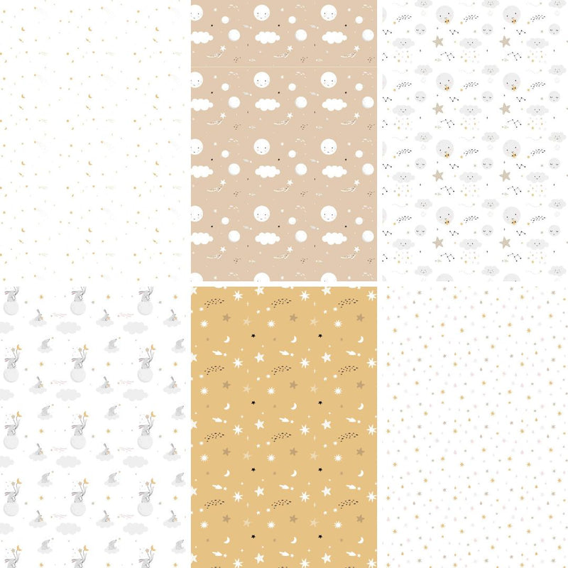 Year of the Rabbit Scrapbook Papers-Digital Downloads-Under the Rowan Trees-